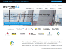 Tablet Screenshot of loomion.com